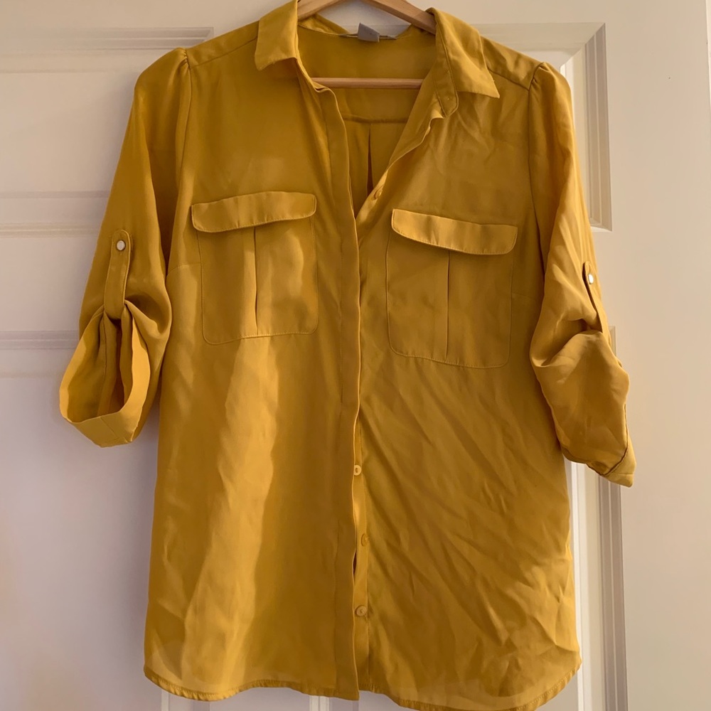 H&M Button-down Blouse